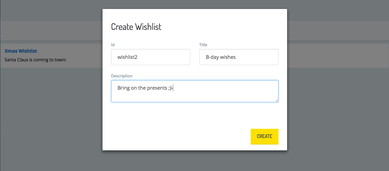 Wishlist Module