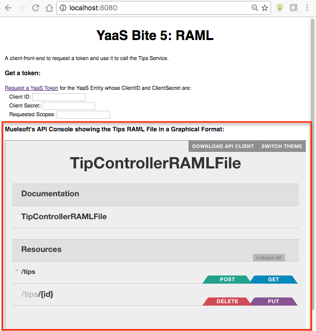 RAML files