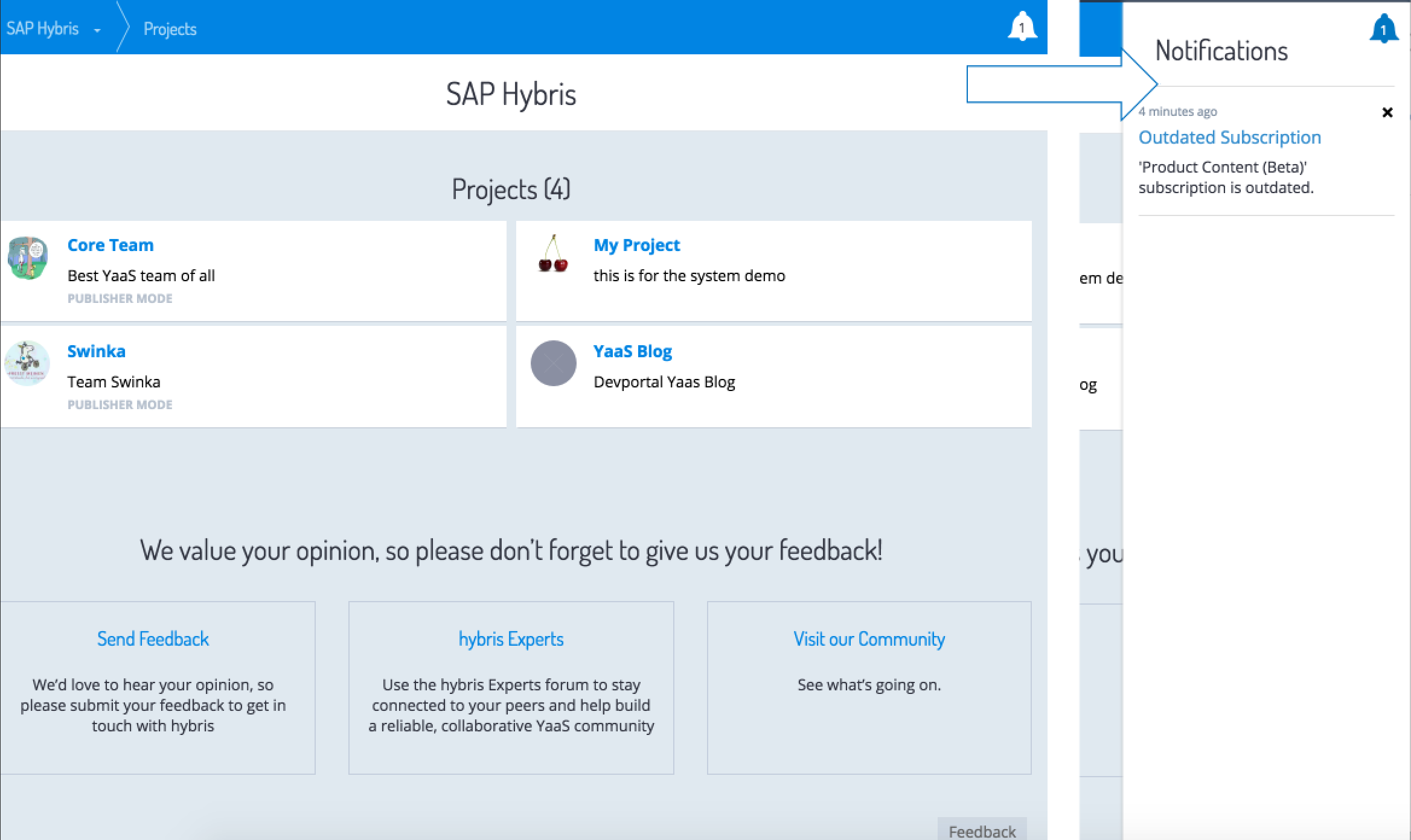 Notification Center in Builder