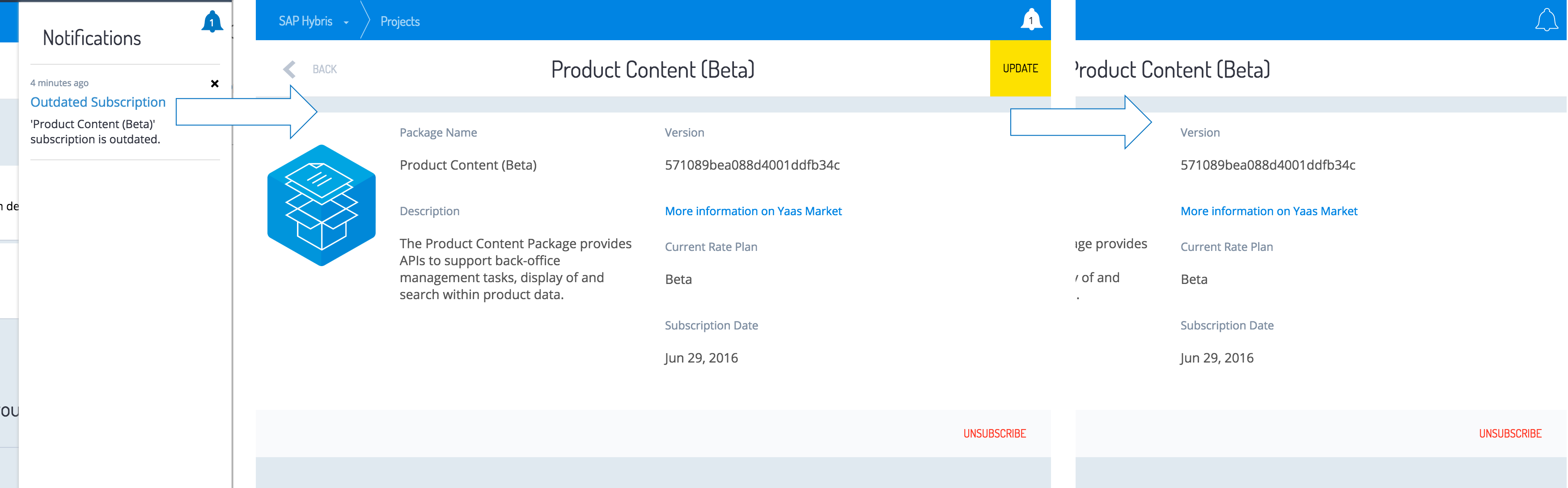 Notification Center in Builder