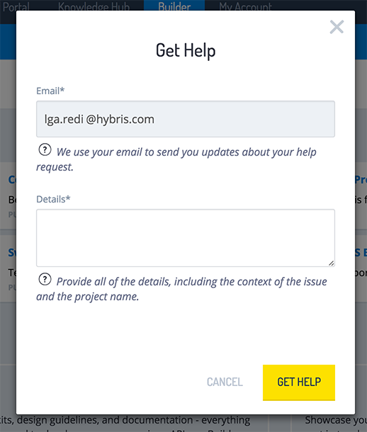 Feedback form