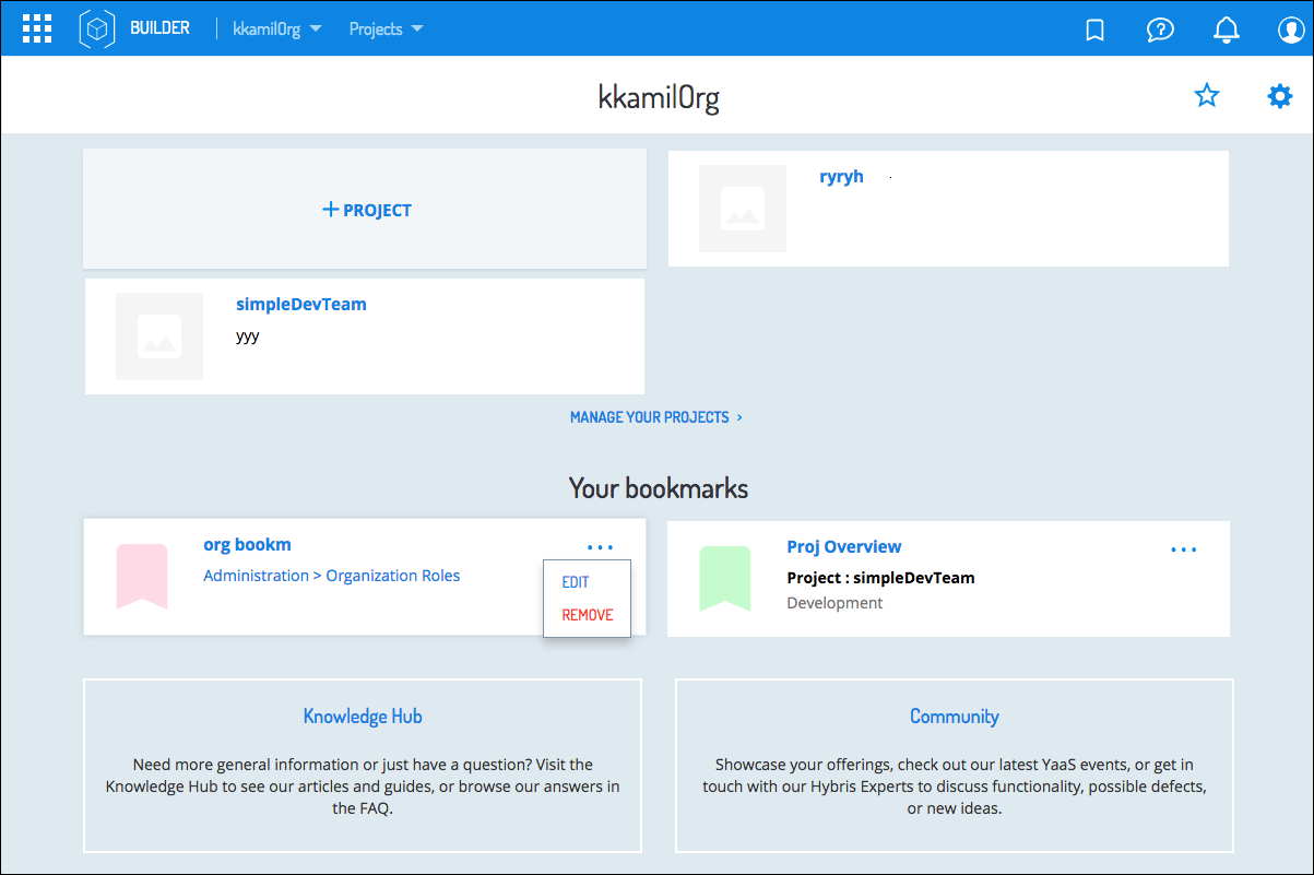 New bookmark feature
