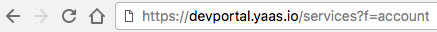 Address bar with query params