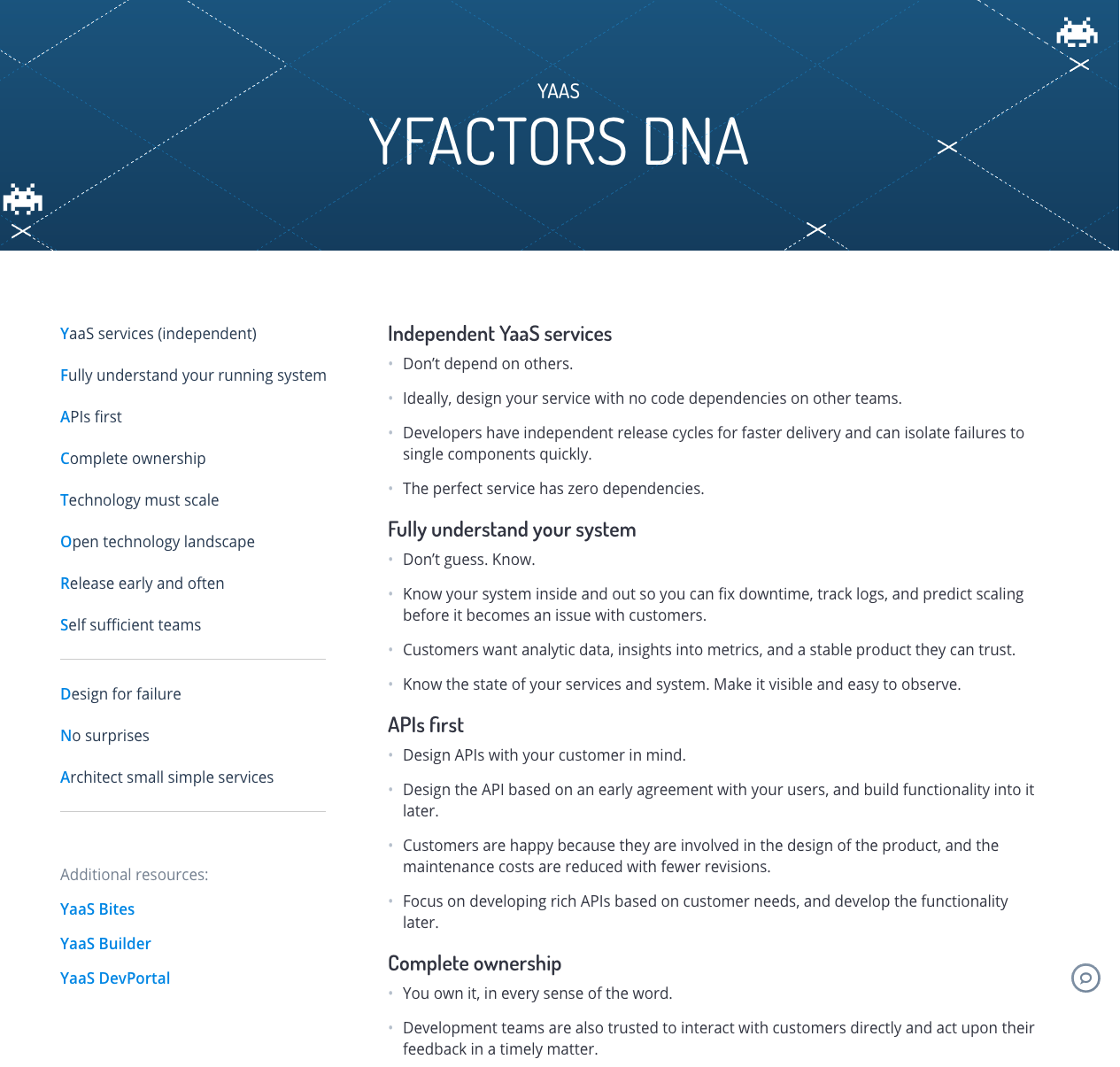 New yFactors DNA layout