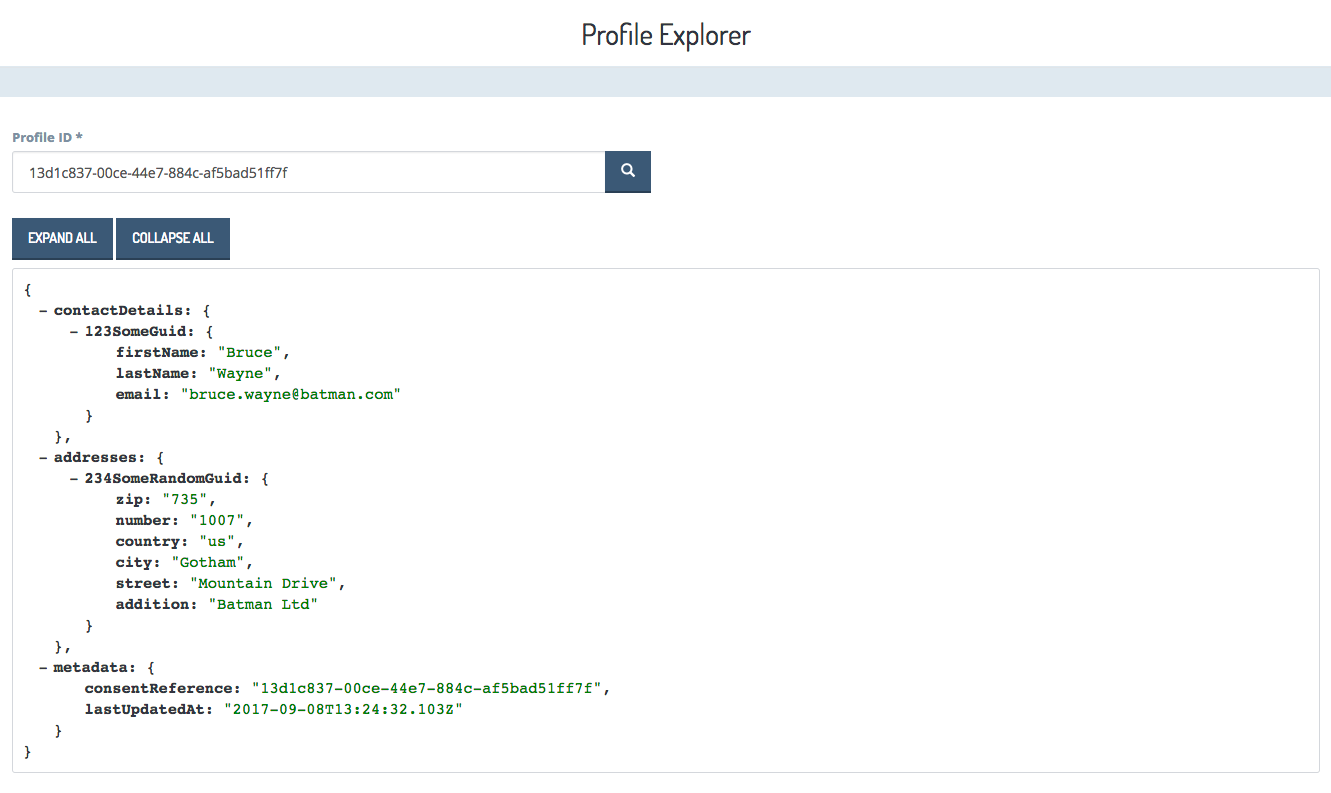 Profile Explorer